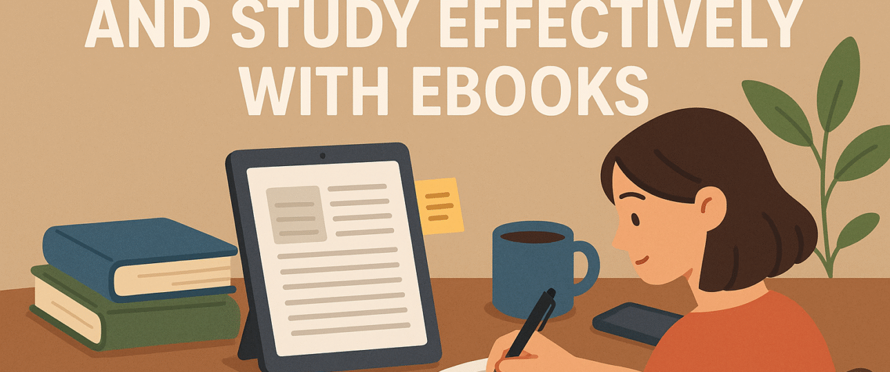 How to Take Notes and Study Effectively with Ebooks