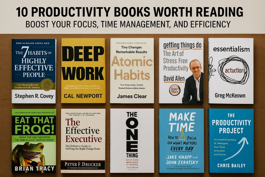 10 productivity books worth reading
