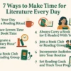 7 Ways to Make Time for Literature Every Day