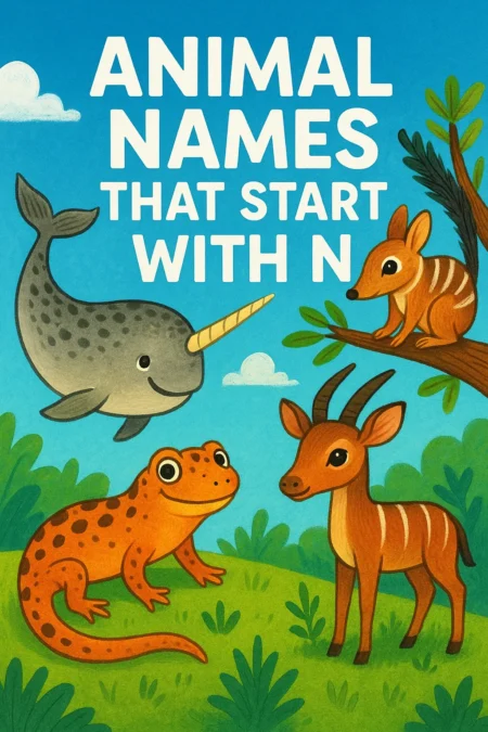 Animal Names That Start with N