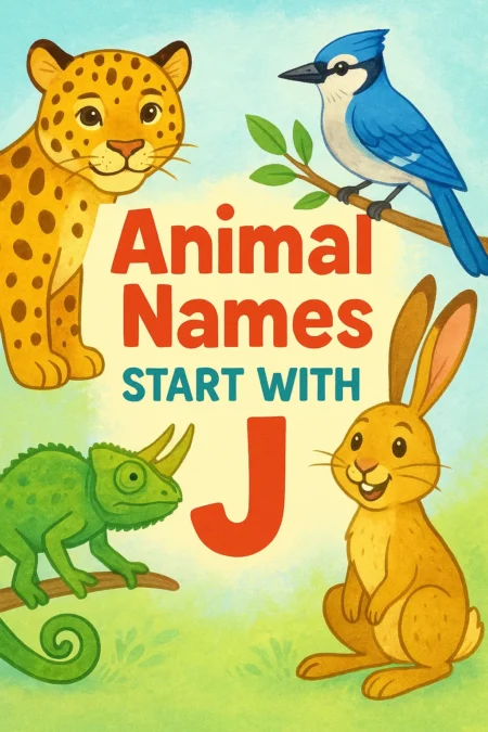 Animal Names That Start with J