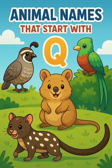 Animal Names That Start with Q