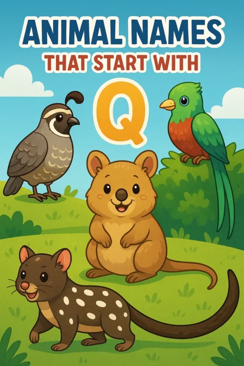Animal Names That Start with Q
