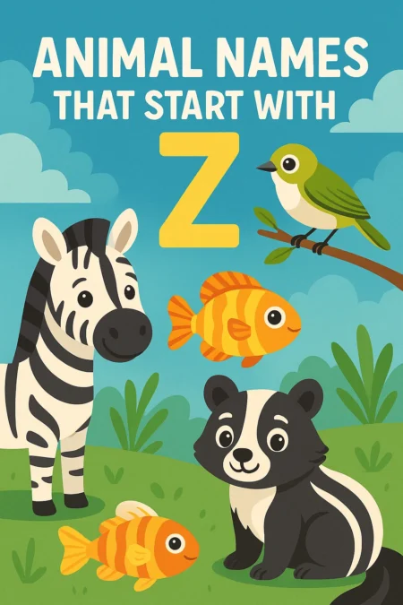 Animal Names That Start with X