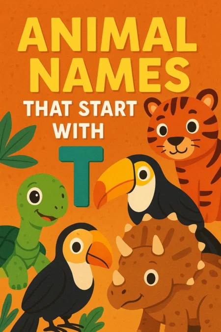 Animal Names That Start with T