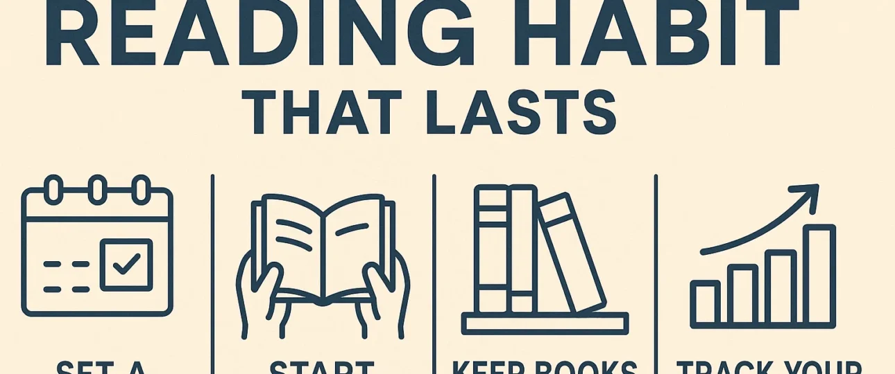 How to Build a Reading Habit That Lasts