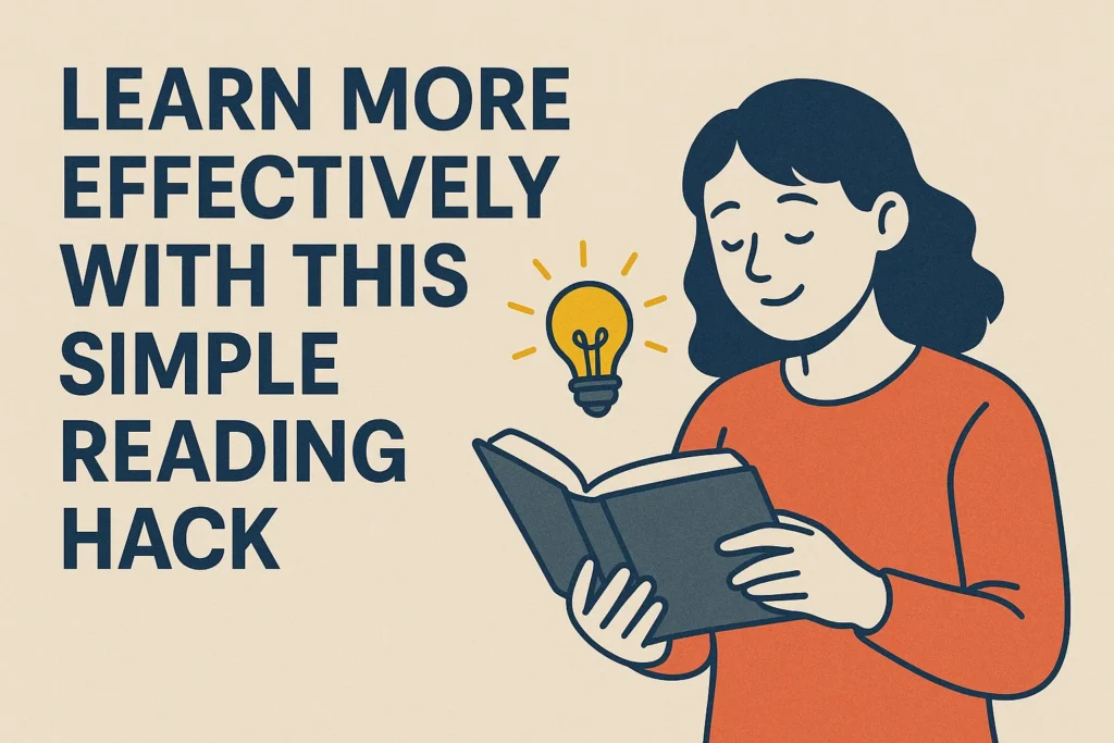 Learn More Effectively with This Simple Reading Hack