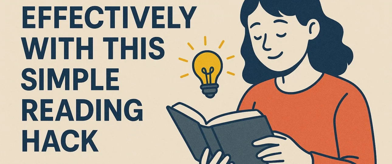 Learn More Effectively with This Simple Reading Hack
