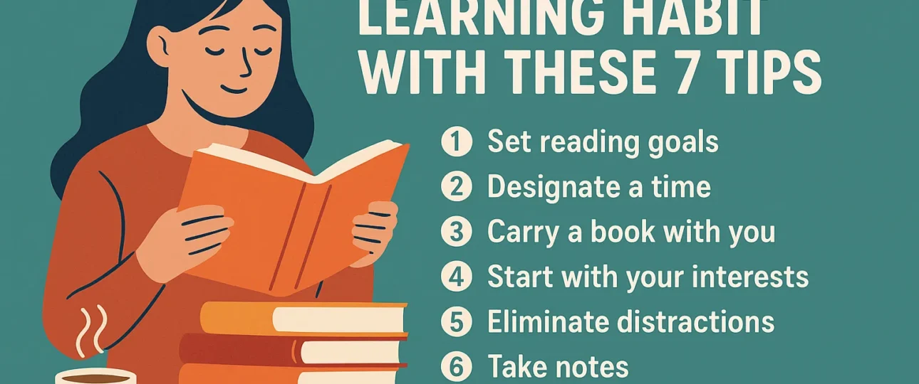 Make Reading a Learning Habit with These 7 Tips