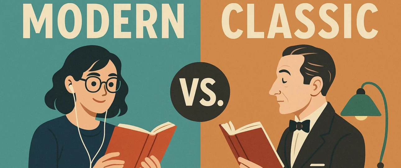 Modern vs. Classic: What Should You Be Reading?