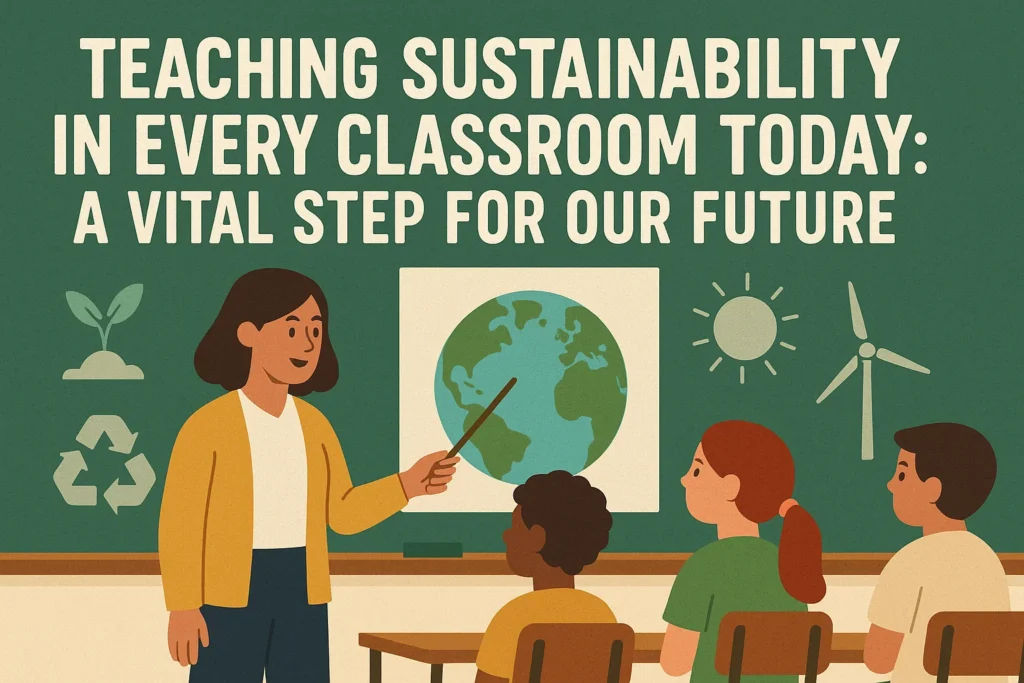 Teaching Sustainability in Every Classroom Today