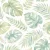 Pastel Tropical Botanical Pattern 4